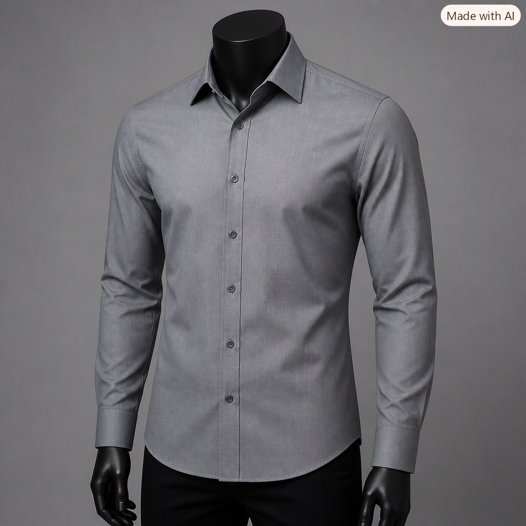 Grey Dress Shirt Under $25